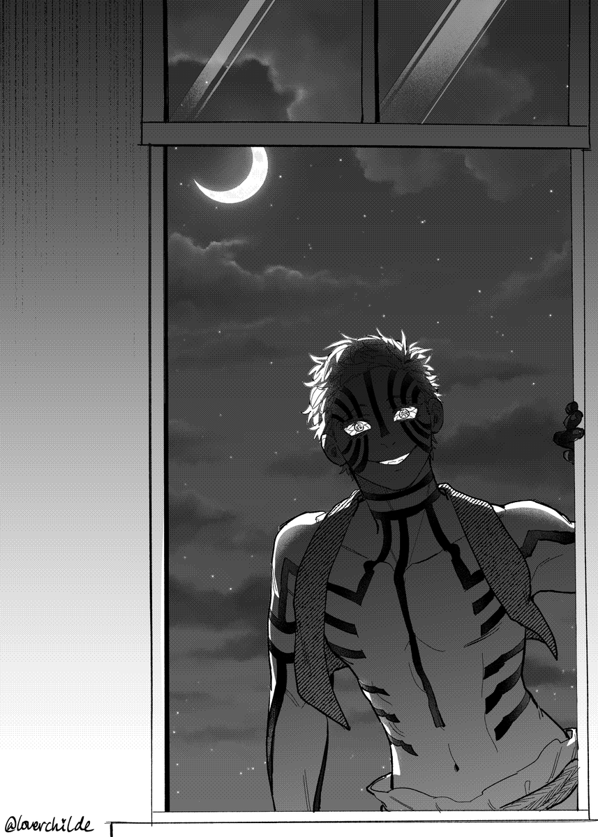 loverchilde's tweet photo. how kyojuro sees akaza vs. how the hashira sees akaza #renkaza #akaren https://t.co/XrqN75jrWu