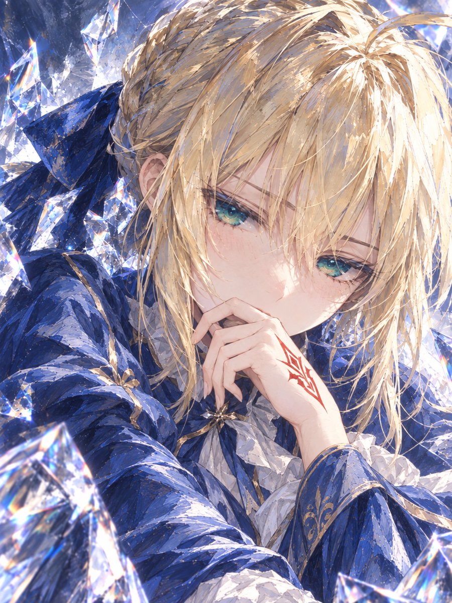 Kkhookyou's tweet photo. M-Master... I must confess, I didn't expect yours to be this... big.😳

AI-generated ✦ #FateGO #FGO #セイバー #AIart https://t.co/Oh3pyrqFjx