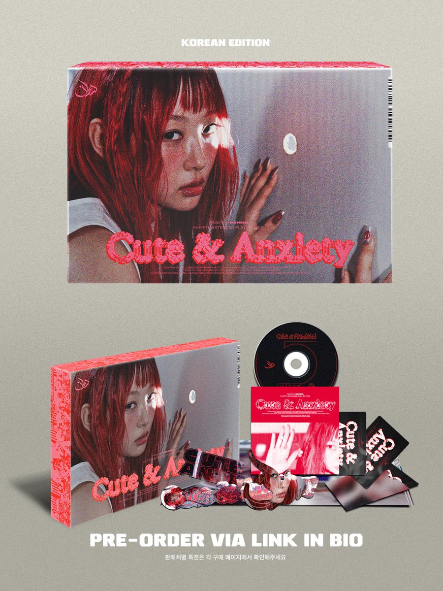 ever9reen_'s tweet photo. อีฟ (#Yves) จะคัมแบคด้วยมินิอัลบั้มชุดที่ 5 
[Cute &amp; Anxiety] ในวันที่ 20 พ.ย. นี้ 
โดยอัลบั้มจะมีด้วยกันทั้งหมด 4 เวอร์ชั่น
แบ่งเป็น (Deluxe Editions สองเวอร์ชั่น) 
(Barnes &amp; Noble Exclusive หนึ่งเวอร์ชั่น)
และเวอร์ชั่นเกาหลี อีกหนึ่งเวอร์ชั่นค่ะ)
#CuteAndAnxiety #이브 ♥️ https://t.co/Z4fTWP9539