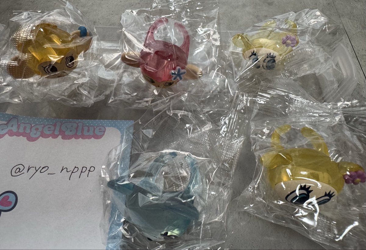 ryo_nppp's tweet photo. ナルミヤキャラクターズ ぷくっとクリアリング 交換

【譲】ハナちゃん×2 ルッキー ミンキー ミントくん

【求】ベリエちゃん＞＞＞ナカムラくん＞ブルーベリエちゃん

郵送になります！全く推しが出らず、大変求めております🥹複数との交換も可能です。よろしくお願いします🙏🏻 https://t.co/G7g7ItyQVJ