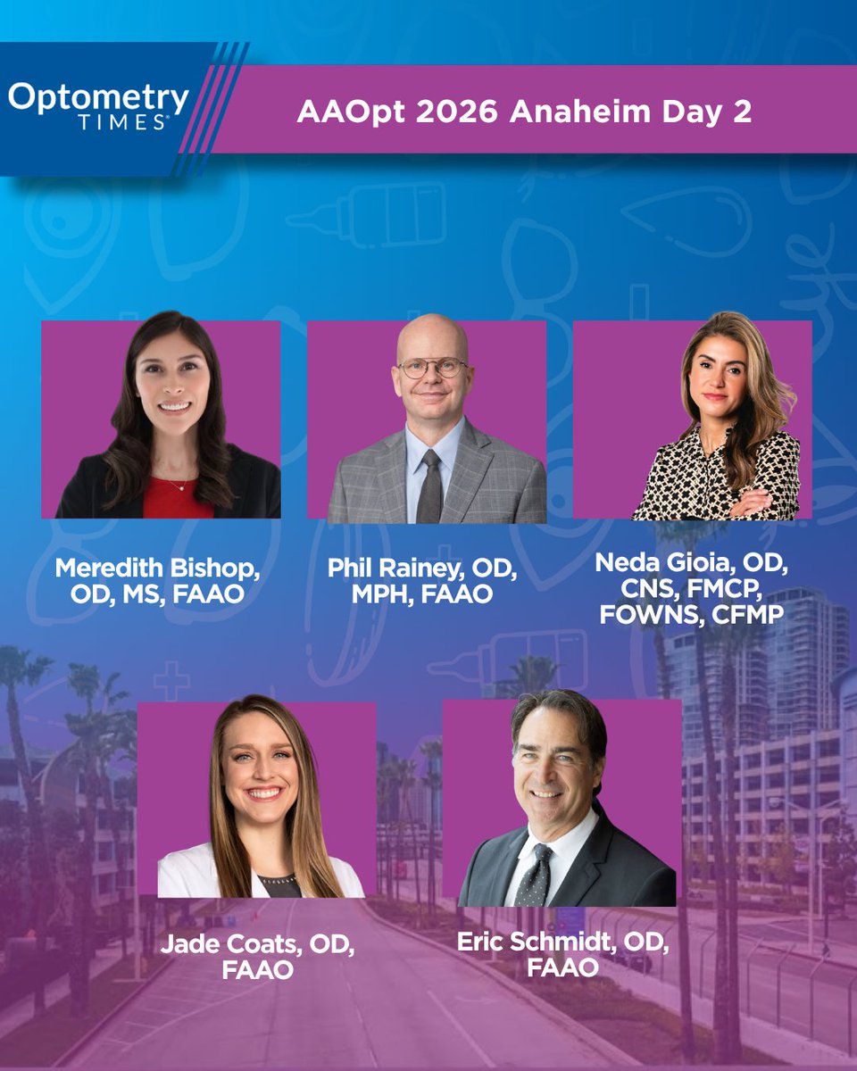 OptometryTimes's tweet photo. Day 2 is in the books! Stay tuned for our full interviews, and keep up with our coverage here: https://t.co/6hLcQUDZaI https://t.co/94LFT8JoZg