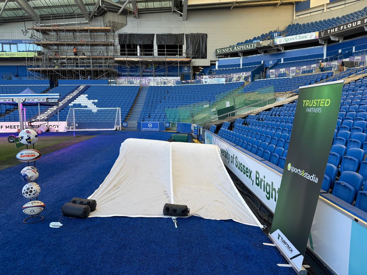 SSStadia's tweet photo. Day two at #TurfTechSummit! Thanks to everyone who's stopped for a chat so far. https://t.co/K2UTHIp2eW https://t.co/tDAlrUbBWH