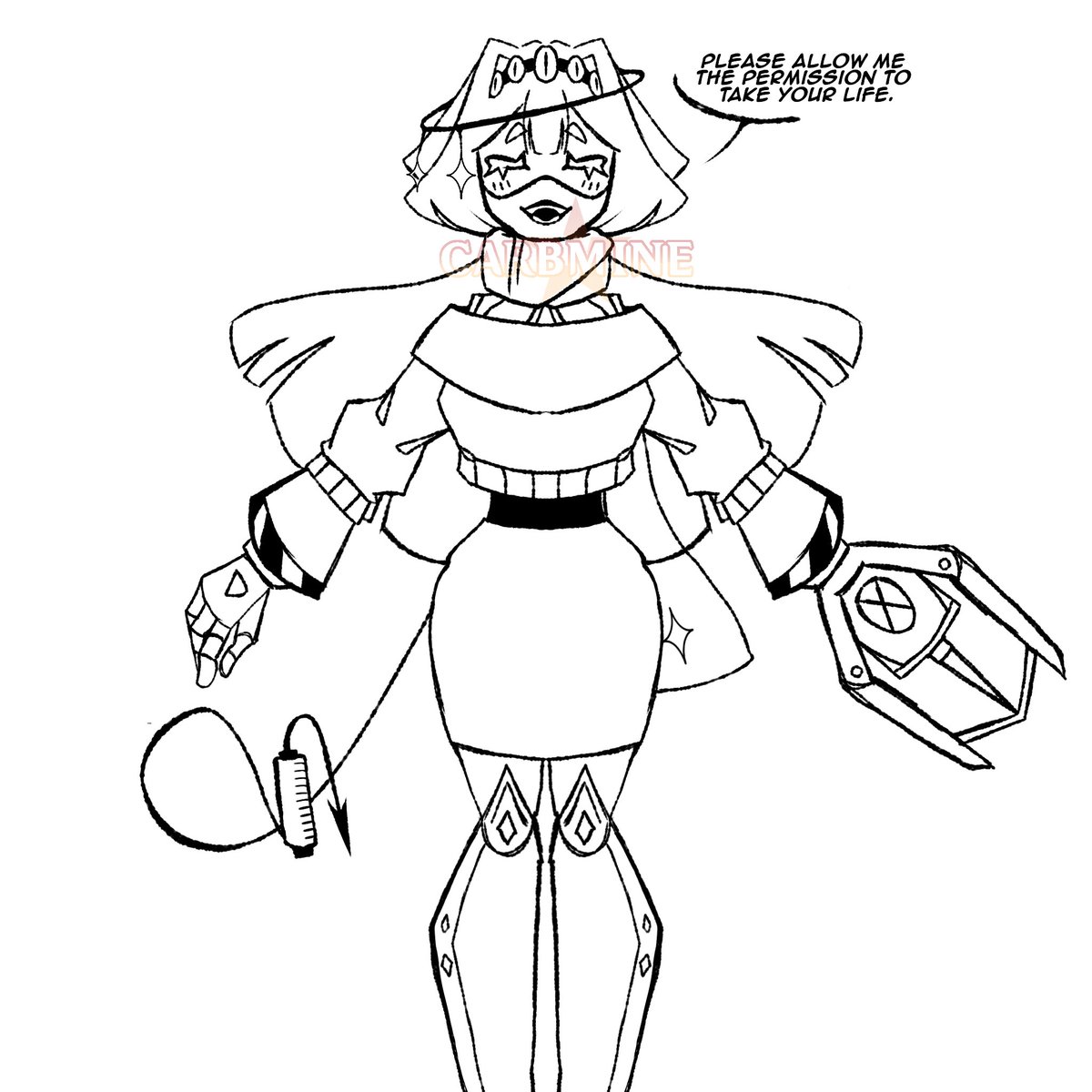 CarbmineAxii's tweet photo. Some art I'm doing for myself 
#artshare #artpost #vgen https://t.co/SiExaeIvb7