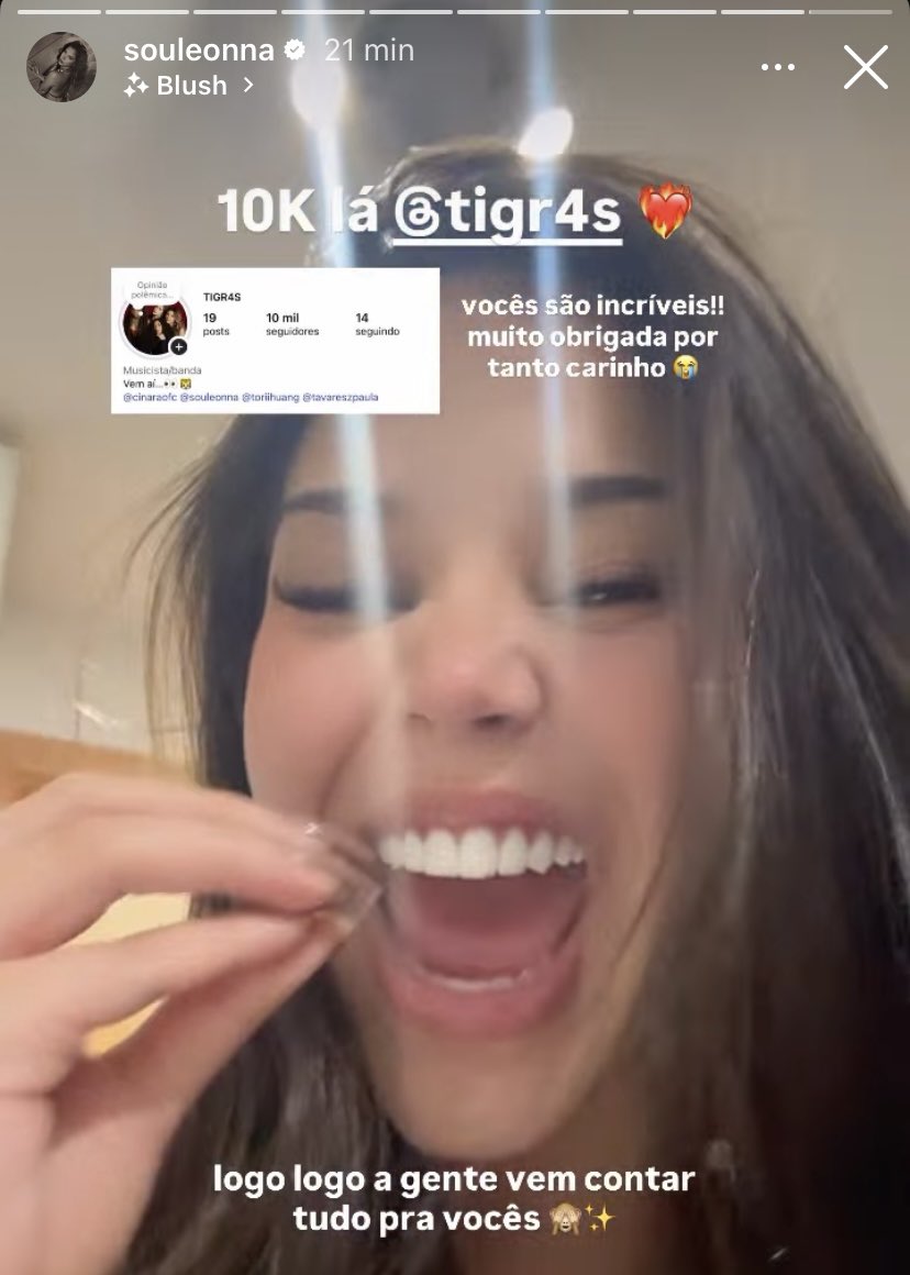 onlyluzianezzo's tweet photo. fico tão feliz que elas também estão felizes em relação ao acolhimento dos fãs com esse projeto. tigr4s acontecendo!! ❤️ https://t.co/Ir0did4fzU