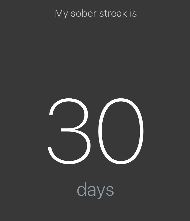 zerorequiem05's tweet photo. 1 month sober :D https://t.co/HsOXNtON22