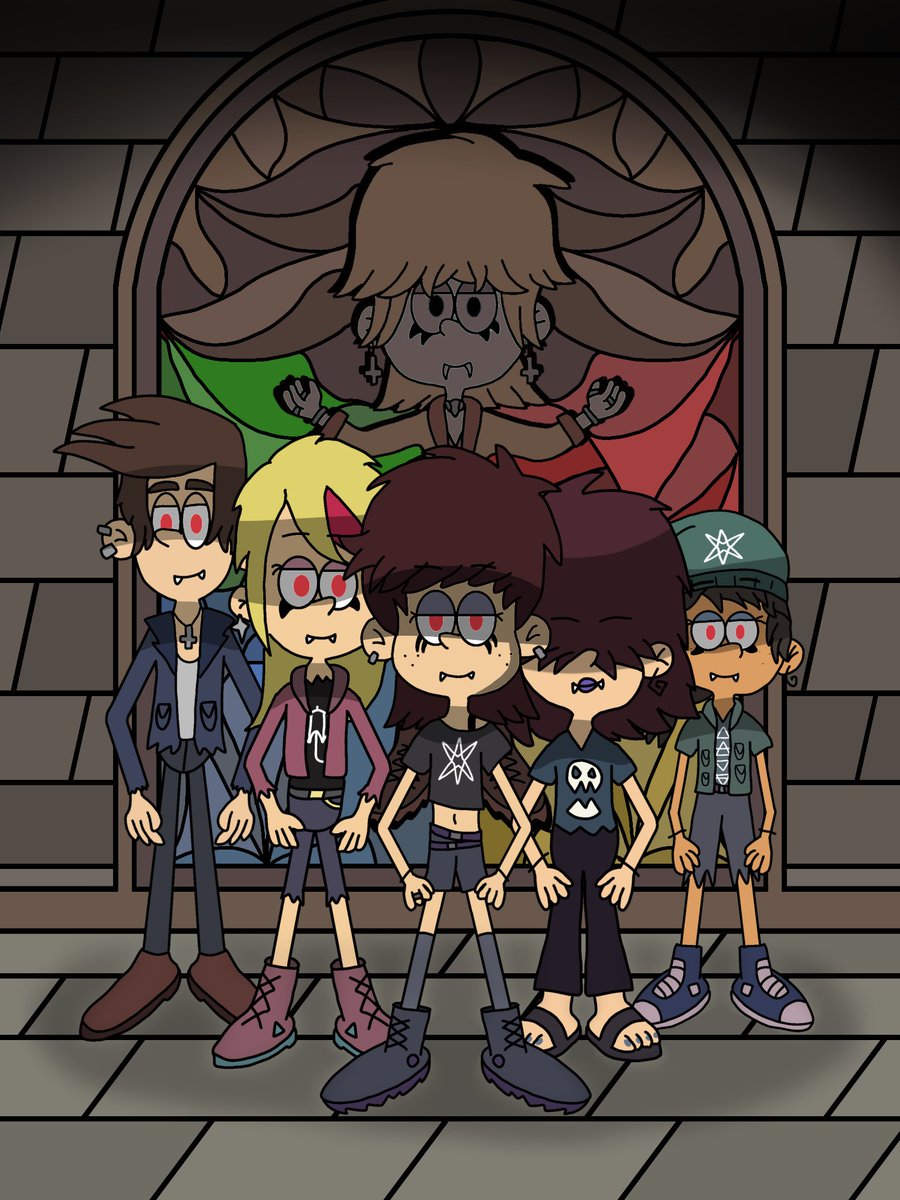 Tealad2006's tweet photo. Vampire goats in a Transylvanian castle
#vampire #moongoats #themoongoats #lunaloud #samsharp #mazzy #sully #nina #vlad #theloudhouse #Halloween #nickelodeon https://t.co/82HzYUL0cV