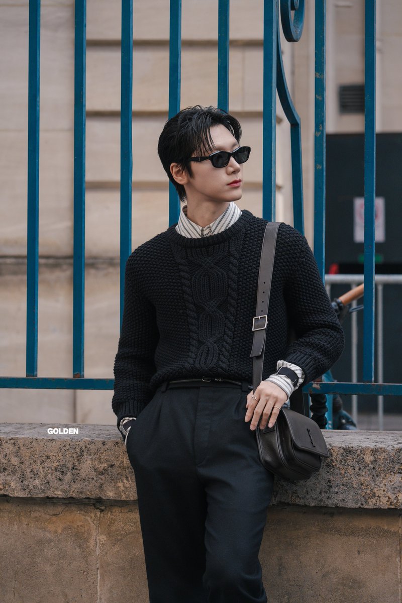 misskloss_1001's tweet photo. TEN in his Saint Laurent era.

TEN AT SAINT LAURENT SUMMER27 
#TENforYSLPFW27 #SaintLaurentxTEN https://t.co/B991CdjGee