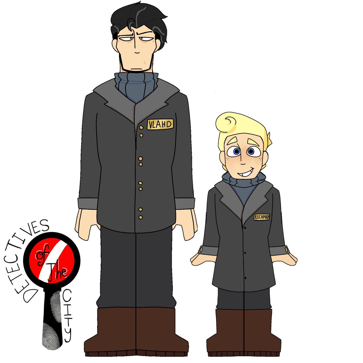 HDipolo's tweet photo. Here Comes The Detectives!!!

Have a First Look at Vlahd and Richard's Design in this Au!

Artist: Star_Hobbs (creator of TDOTC)

#Eddsworldtbatf
#TbatfAu
#TheDetectivesOfTheCity 
#DetectiveGöbel
#DetectiveSoldat https://t.co/v2McVwvoqu