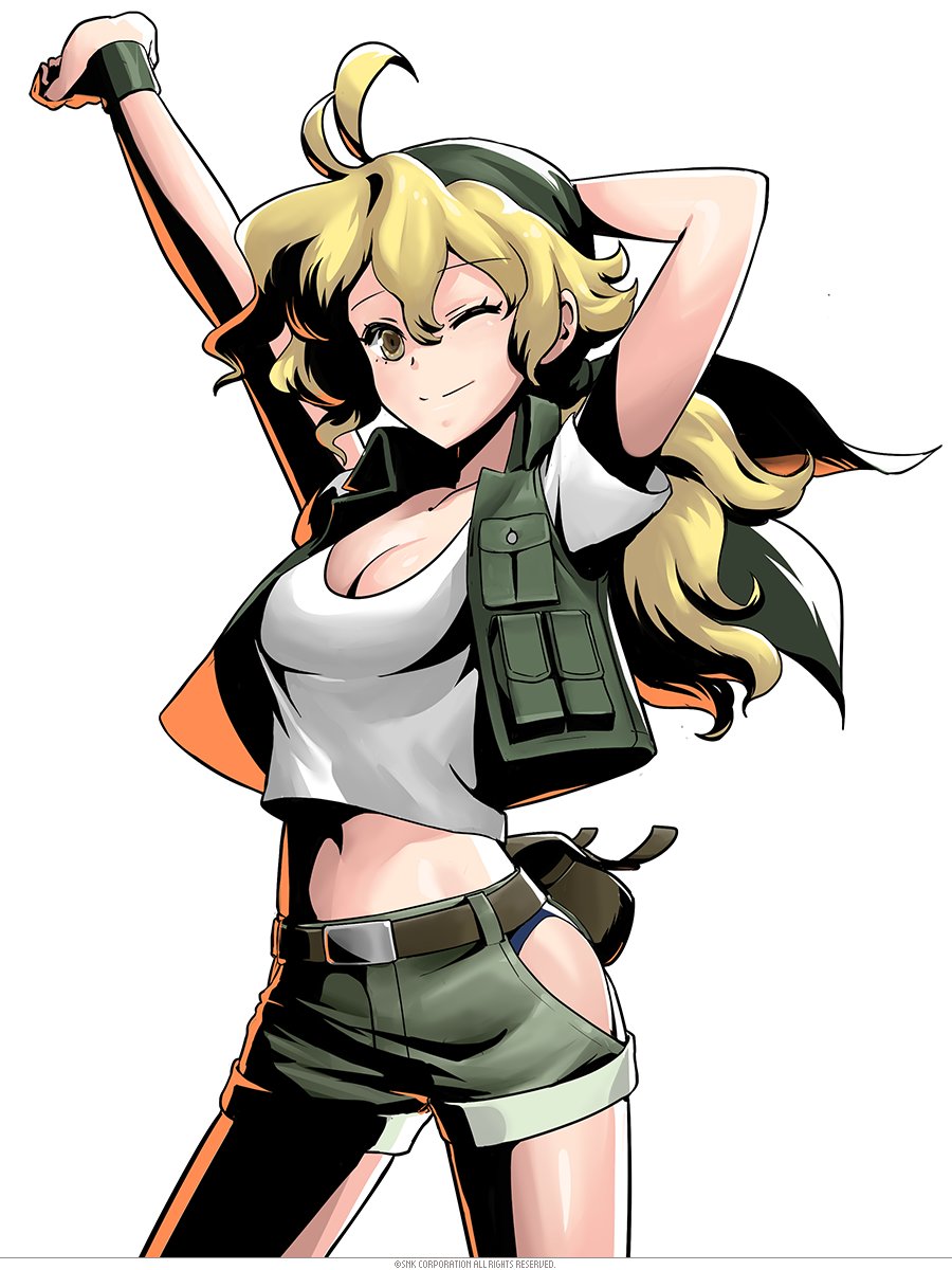METALSLUG_JP's tweet photo. 今日は #ウィンクの日 😉 https://t.co/8Y5joo6WNq