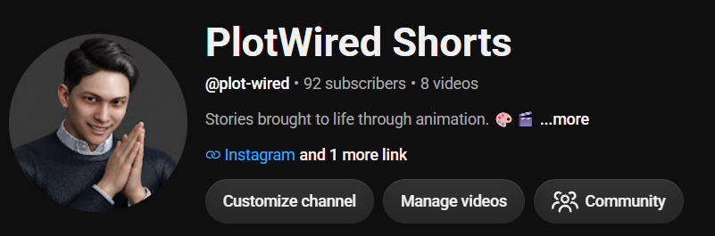 plot_wired's tweet photo. So close to a 100 subs! Hope we reach a century soon 😭 https://t.co/pu3GGjGbwc