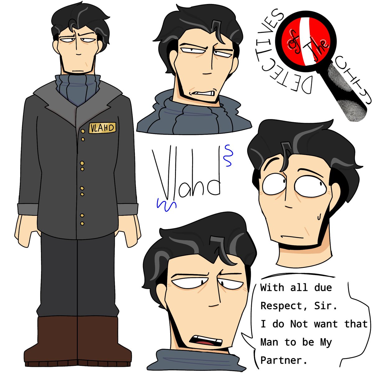 HDipolo's tweet photo. Here Comes The Detectives!!!

Have a First Look at Vlahd and Richard's Design in this Au!

Artist: Star_Hobbs (creator of TDOTC)

#Eddsworldtbatf
#TbatfAu
#TheDetectivesOfTheCity 
#DetectiveGöbel
#DetectiveSoldat https://t.co/v2McVwvoqu