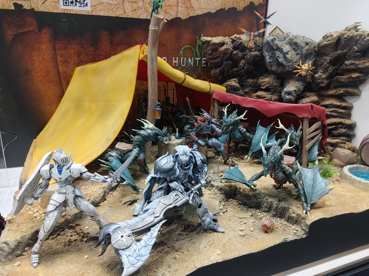 2000over_toy's tweet photo. 30MFシリーズはモンハンコラボが予想以上に良い！
これは他の装備も発売してほしいわ
いや、先に武器かモンスターか何が来ても嬉しいわ

#全日本模型ホビーショー https://t.co/YYY7f6EjmQ