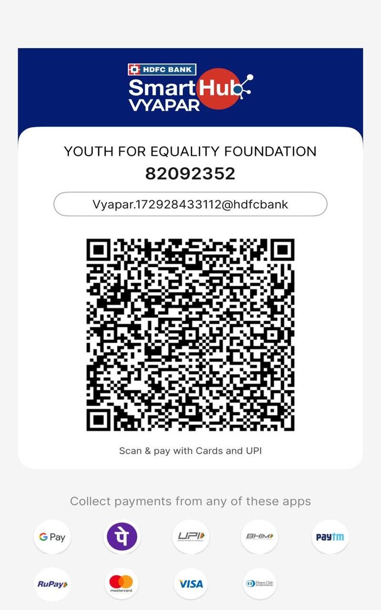 neha_laldas's tweet photo. जो लोग चाहते हैं कि हमारी इस लड़ाई को बल मिले, वो Youth for Equality को आर्थिक रूप से मदद कर सकते हैं!
यही वो संस्था है जो लगभग 20 सालों से कई राज्यों में कोर्ट में आरक्षण के अंधाधुंध बढ़ाये जाने के खिलाफ लड़ रही है।

बता दें कि बिहार का 75% आरक्षण भी इन्होंने ही पलटा है! मध्यप्रदेश, छत्तीसगढ़, राजस्थान, महाराष्ट्र, तमिलनाडु, उत्तरप्रदेश-औऱ भी कई जगह केस लड़ रही है!

इस संस्था और उसके साथ जुड़े लोगों को सलाम, जो सालों से बिना किसी प्रसिद्धि और लालच के, सामान्य वर्ग के अधिकारों के लिए लड़ रहे हैं🙏