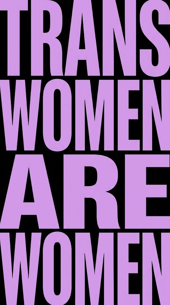 sirendollxx's tweet photo. TRANS WOMEN ARE WOMEN 💜 https://t.co/RApt8TAMNY