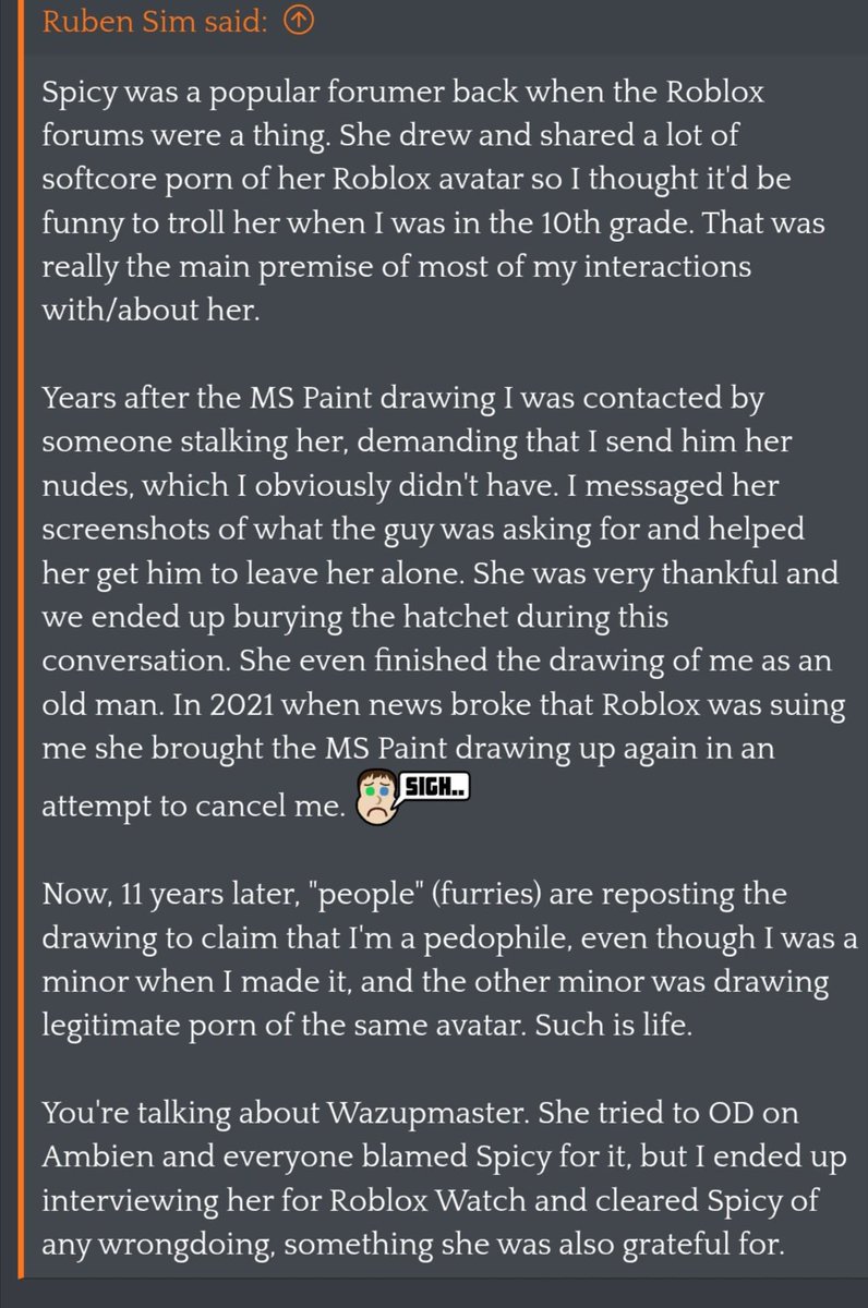 LajncY's tweet photo. @mewtile @Scr0bert_ @ASmallSnowFox @RealSchlep Given based on what was Being said from Rubens side which again I will say he shouldn't have drawn it either way but it also should be noted if he was doing this repeatedly with them or other people and the general context that was provided does sound like it ended up  settled. https://t.co/elMj0lKs3v