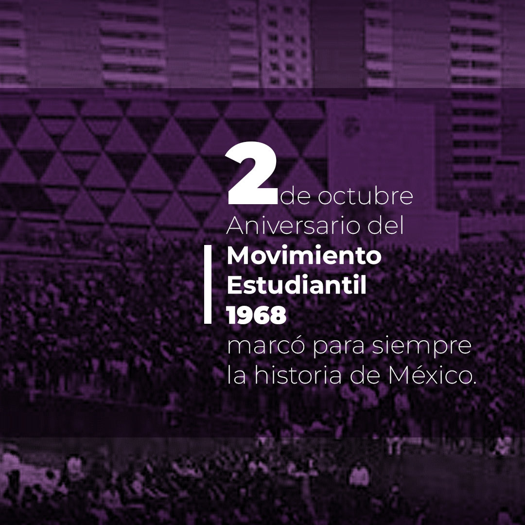 PartidoPAZ_'s tweet photo. El 2 de octubre nos recuerda la importancia de defender siempre la libertad, el diálogo y los derechos.
Honrar la memoria de 1968 también significa trabajar por un México donde las diferencias nunca se respondan con violencia.
La memoria permanece.

#2DeOctubre #MéxicoMerecePaz https://t.co/Bgko8opGbV