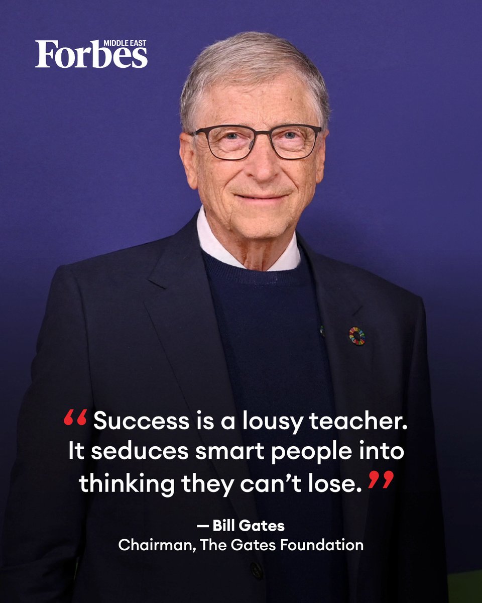 Forbes_MENA_'s tweet photo. Bill Gates cofounded Microsoft in 1975 with Paul Allen, helping build the company into a global leader in software and technology. After stepping down from his full-time role at Microsoft in 2008, he focused increasingly on philanthropy and other ventures through the Bill & Melinda Gates Foundation and his private office, Gates Ventures. He also founded Breakthrough Energy, which backs entrepreneurs and technologies working to address climate change. As of October 1, 2026, Forbes estimates Gates’ real-time net worth at $113.2 billion.