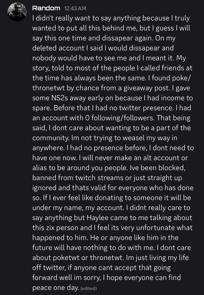 hayleebitfn's tweet photo. Jonny wanted me to forward a message to everyone. 

No anonymous will be him. https://t.co/OPUiYDqqFx