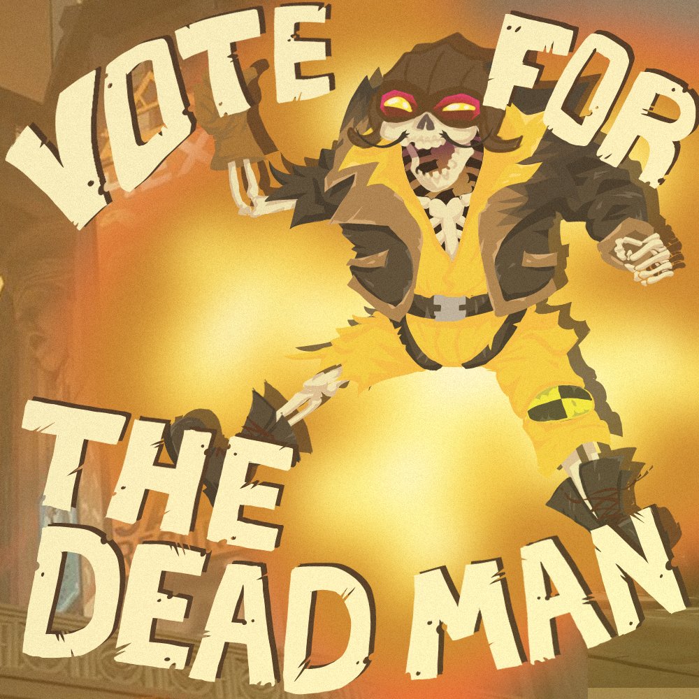 4ighFlying's tweet photo. Remember! A vote for the dead man is a vote for science! #deadlock https://t.co/sOZSWl2A8w