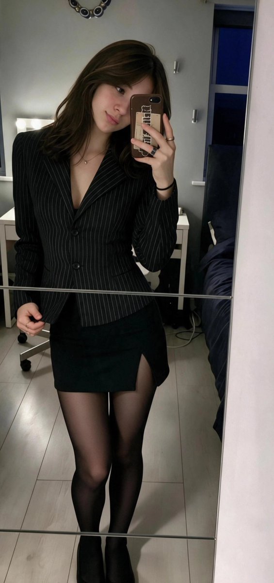 Alishafarr0w0's tweet photo. It's fridayyyyy 🥳
#selfie #mirrorselfie #fit #fitcheck #officesiren #uni #college #schoolie #teen #student #outfit #fit #fitcheck #pantyhose #nylons #tights #stockings #feet #legs #skirt https://t.co/y1gBoRIFMS