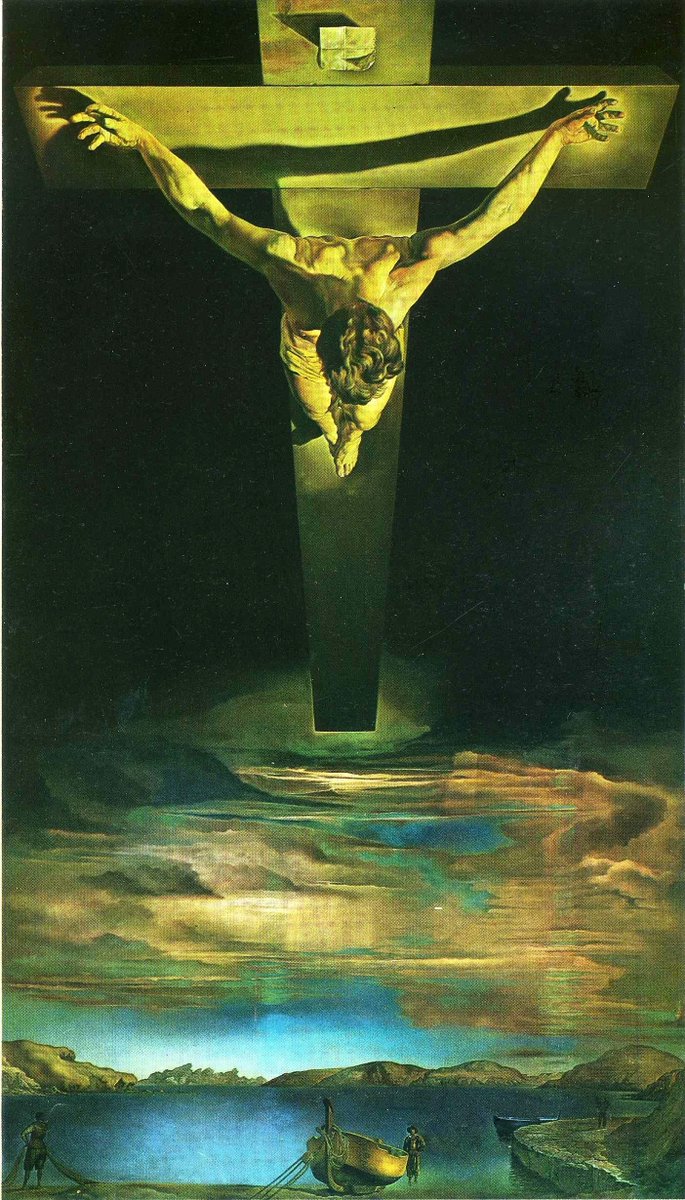 imaginemore_art's tweet photo. 🎨 "Christ of St. John of the Cross" (1951)
Artist: Salvador Dali
Date: 1951
Discover in detail at https://t.co/HXwcvCVevB: ✨
https://t.co/tnRRV2WNOe
#ArtistOfTheWeek #ClassicalArt #ArtHistory #imaginemore #SalvadorDali https://t.co/Khcrl0sOo1