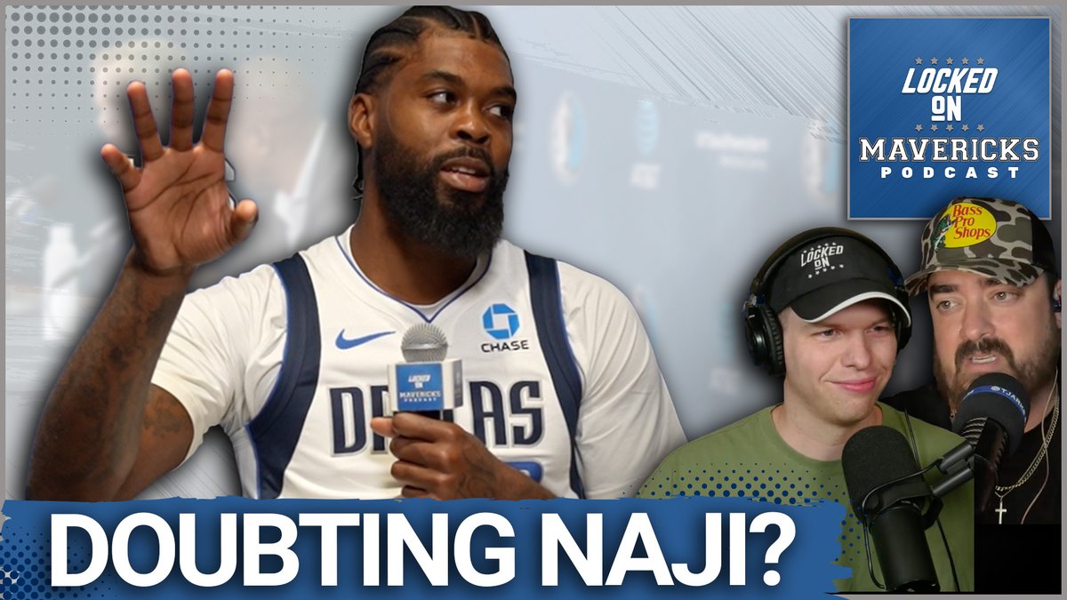 LockedOnMavs's tweet photo. New Locked On Mavs Podcast with Nick &amp; Isaac

Naji Marshall's Prove-It Mindset 😤
Over/Under 16.5 Naji Starts? 🤔
Cooper Flagg's Height Troll 😂

🎧: https://t.co/0cNuS91A83
📺: https://t.co/CpZQDqINvy https://t.co/BdEGZ9khTn