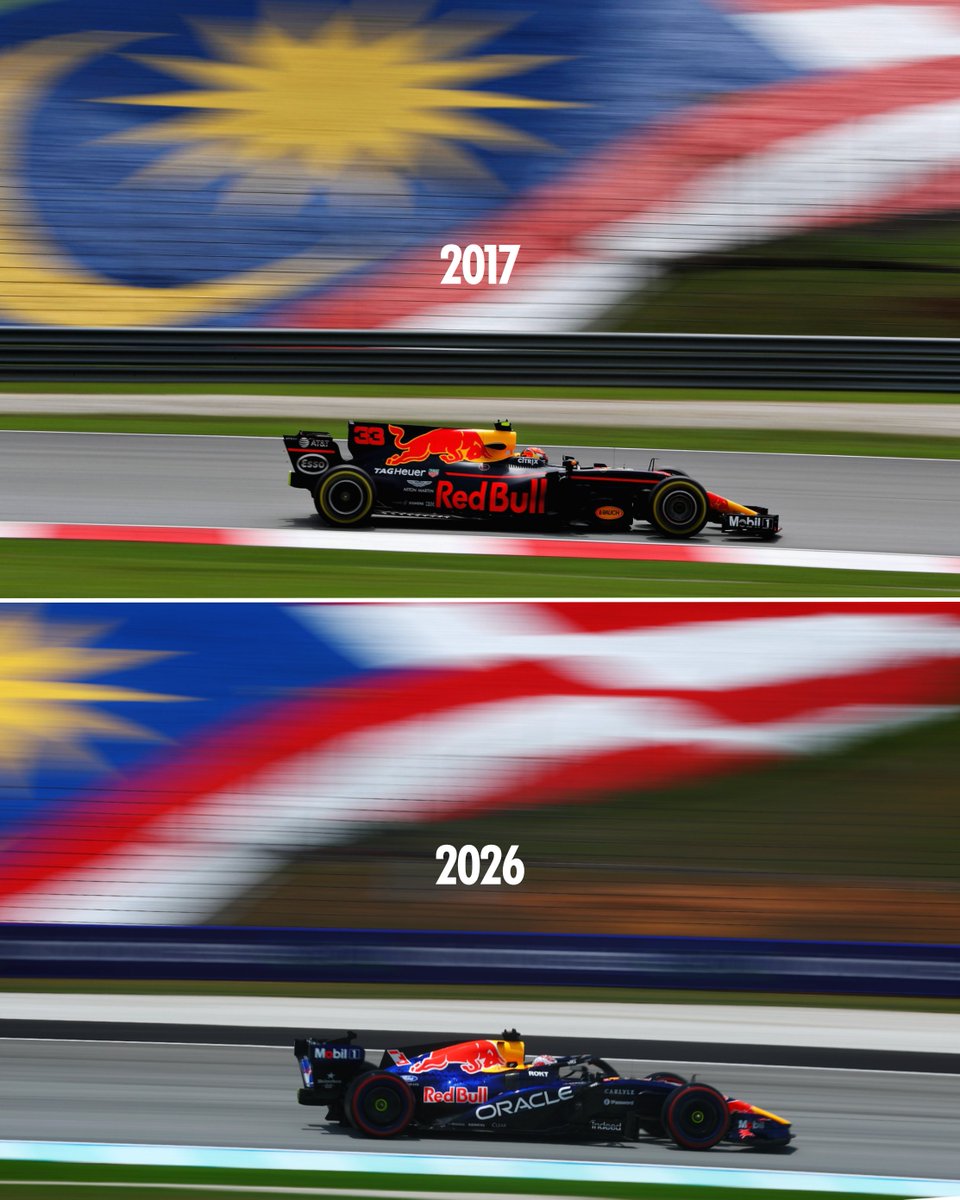 redbullracing's tweet photo. Time flies ⏩

#F1 || #BahrainGP https://t.co/G39fFaHvCp