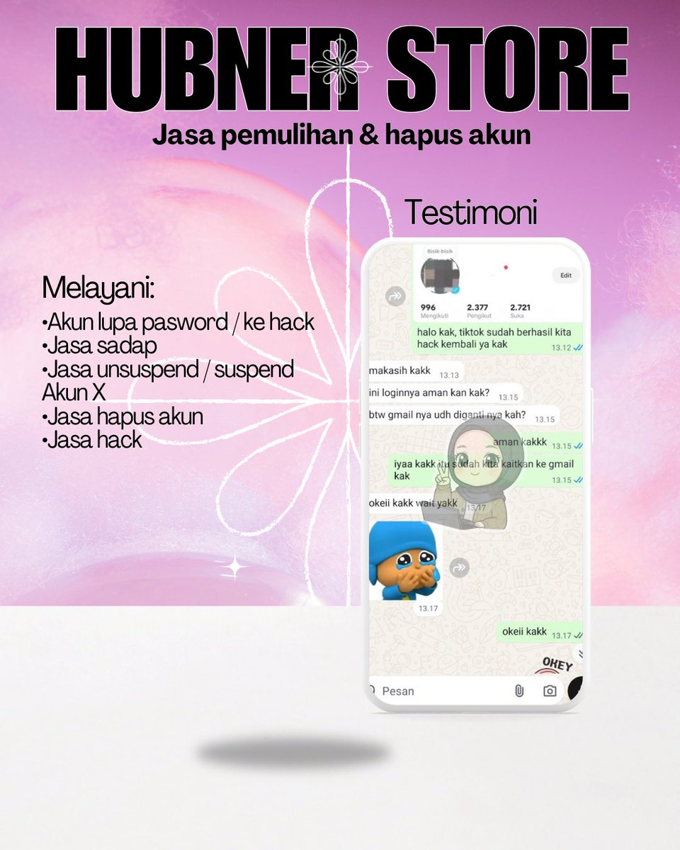 manrwx's tweet photo. selamat siang kembali open, jasa balikin / jasa pulihkan akun lupa password, jasa hack akun, jasa sadap wa, jasa lacak lokasi, jasa lacak hp hilang, jasa hapus akun,jasa pemulihan akun all sosmed❗️

Instagram, tiktok, facebook, email, line, twitter dll❗️

order melalui wa di bio https://t.co/mGuiYISrtf