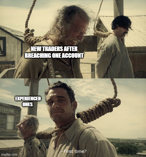 ckpropfirm's tweet photo. One account down.

New trader: “It’s over.”
Experienced trader: “First time?” 💀 https://t.co/i69lUNLxkN
