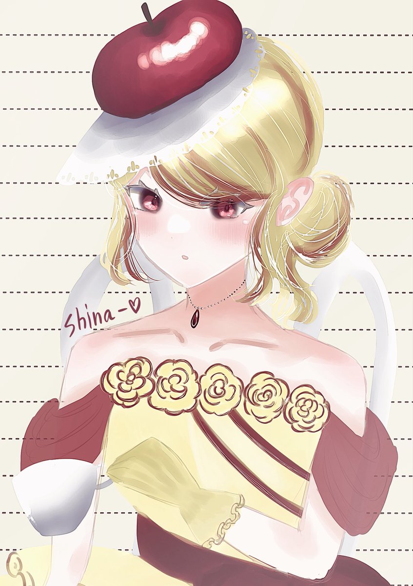 shina_patchwork's tweet photo. 🍎りんごの擬人化
#絵師さんと繋がりたい
#絵描きさんと繋がりたい
#絵柄が好みって人にフォローされたい https://t.co/x0TVzQ2Kvd