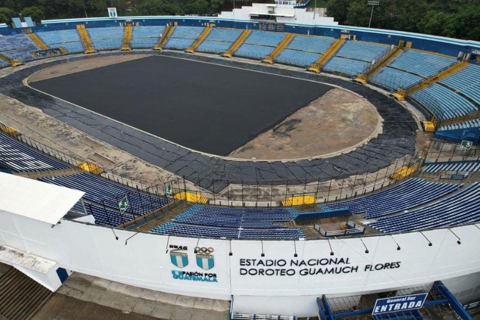 ¡Remodelación sigue inconclusa! Estadio Doroteo Guamuch Flores suma tres años cerrado