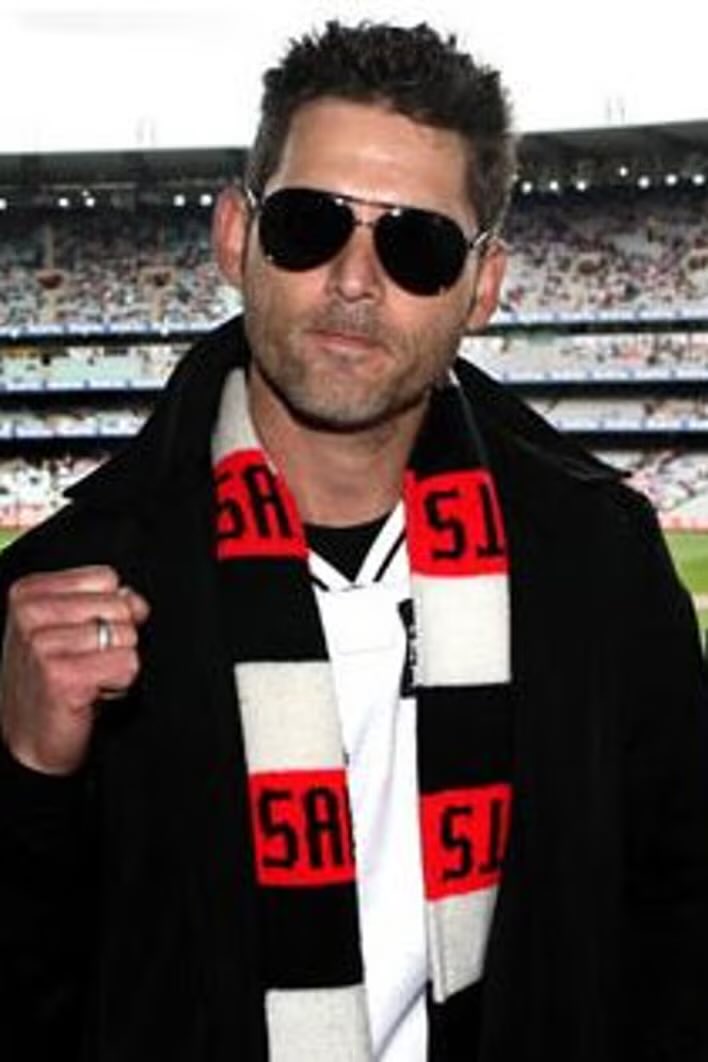 TheHolyBoot's tweet photo. @grantcohn As most people have said, his work on Full Fontal, especially as Poida, is iconic. Life long St Kilda supporter as well https://t.co/fZIyhppRpv