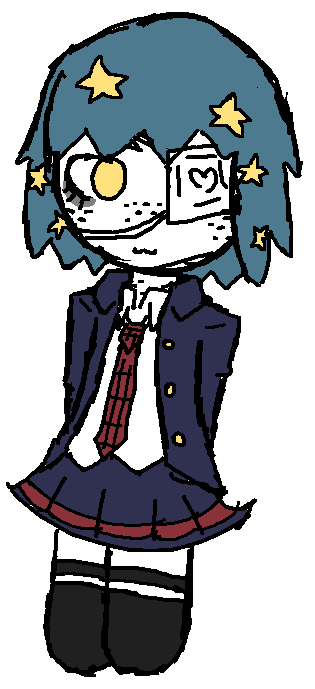 AmanitaJT's tweet photo. ok they have a name now. hello fukou my genderless creature https://t.co/SaycoTBXyc