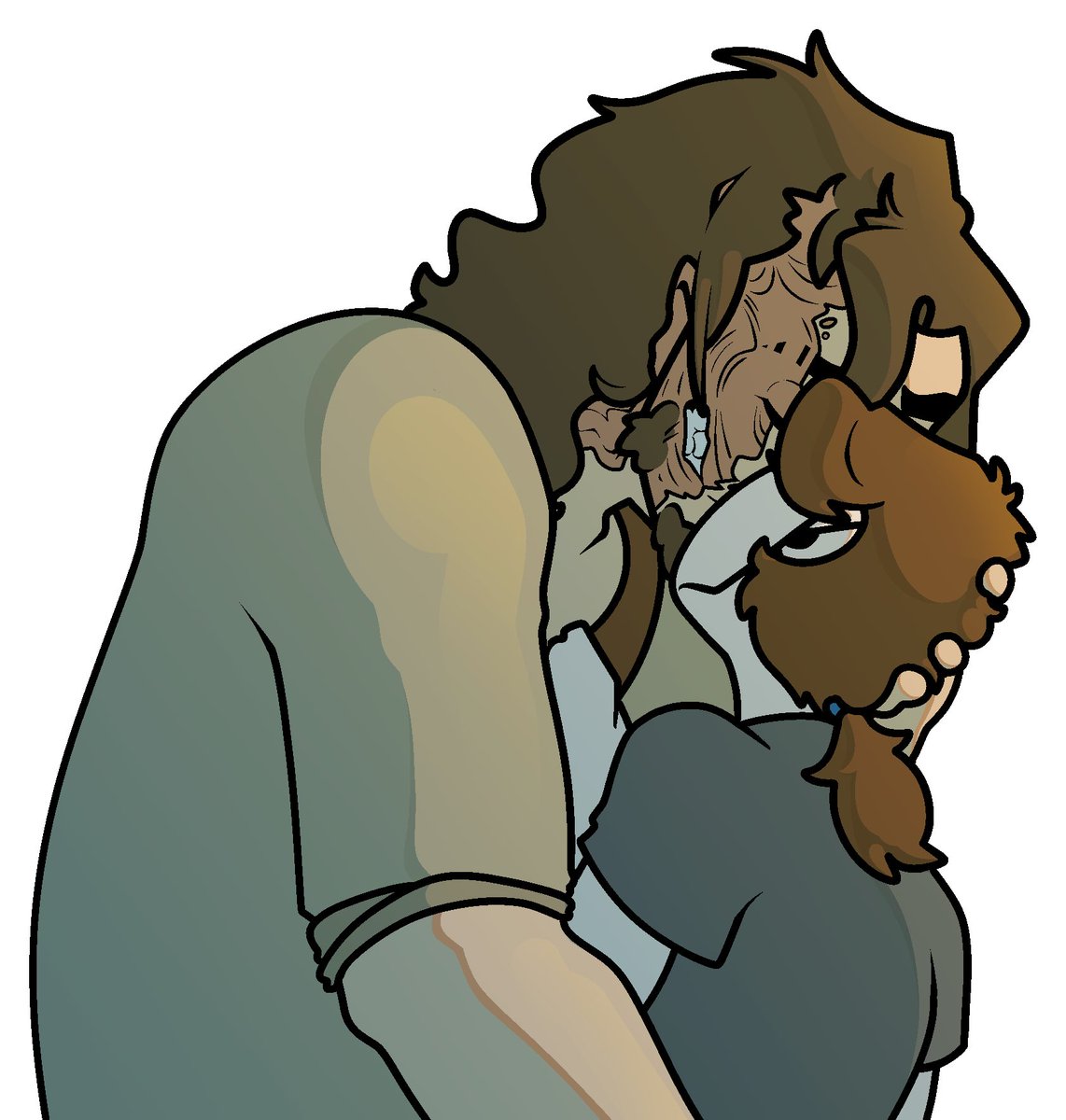 ChompyNoods's tweet photo. *cough cough* Also happy #yumetober
(I’ve never been more afraid than posting Game of thrones art, let alone self ship art)
#sandorclegane #GoT https://t.co/bDOSxkEFpJ