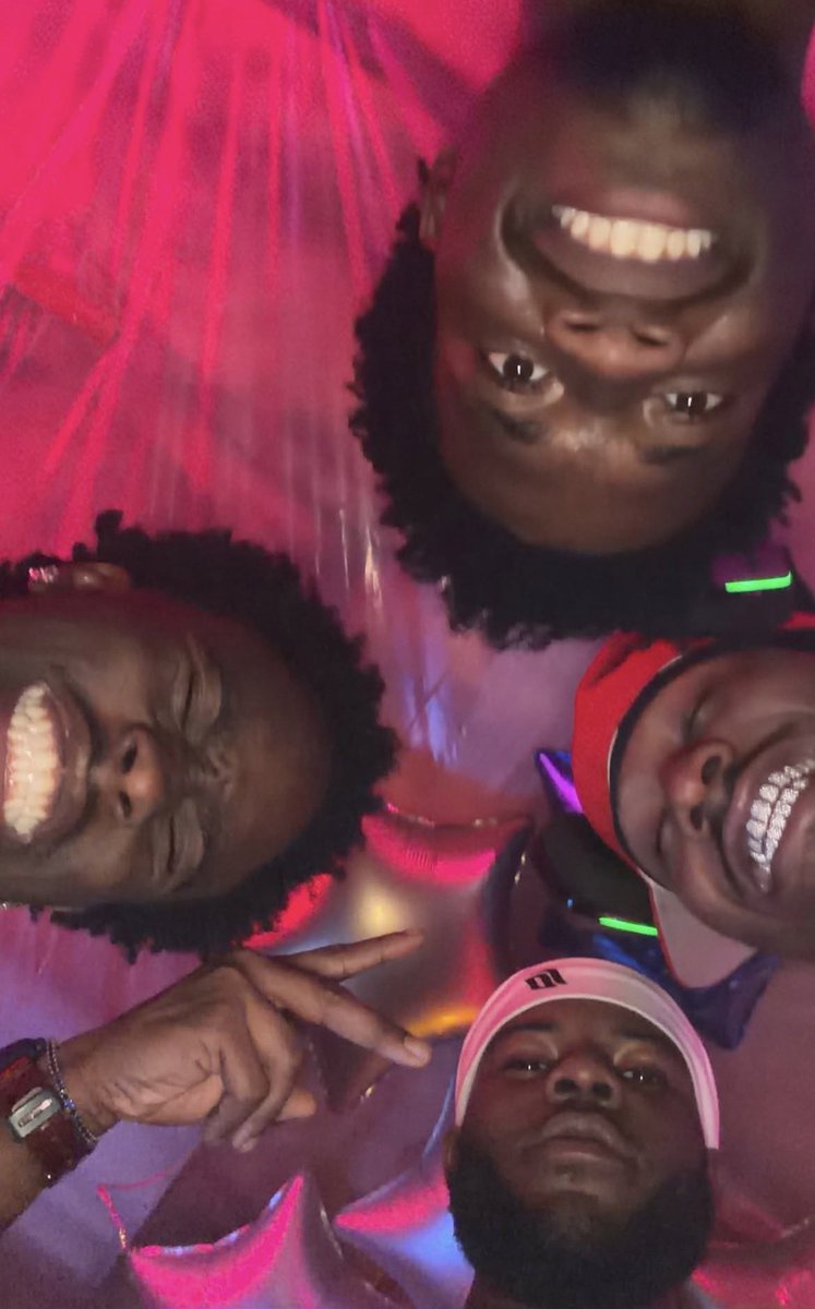AMPexclusive's tweet photo. THE GANG GETTING LIT FOR CHRIS BIRTHDAY 😭 https://t.co/SVtWHbEcsf