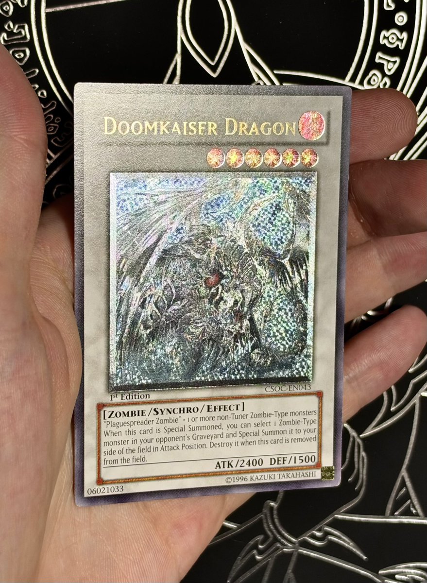92_ocg's tweet photo. デスカイザードラゴン 白個体 https://t.co/ZOCHNhzUHe