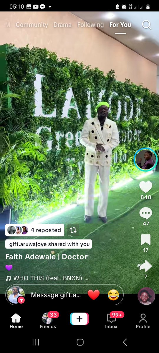 CassyOgbonna's tweet photo. Check out Faith Adewale | Doctor's video! #TikTok https://t.co/1DJQKKNxpH

#FaithAdewale
#BBNaija https://t.co/GKsFH3piya