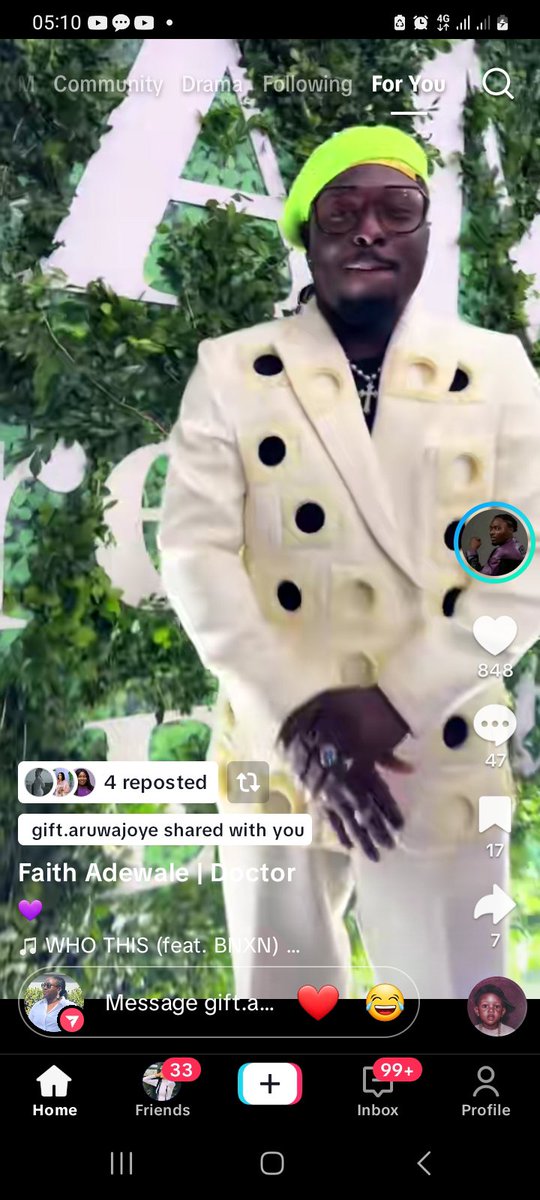 CassyOgbonna's tweet photo. Check out Faith Adewale | Doctor's video! #TikTok https://t.co/1DJQKKNxpH

#FaithAdewale
#BBNaija https://t.co/GKsFH3piya