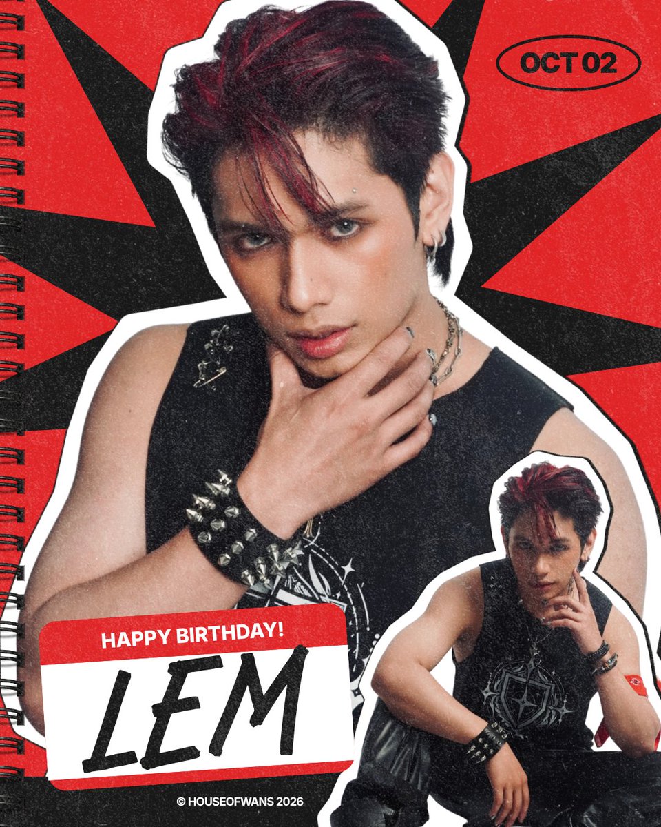 HouseOfWANs's tweet photo. Happiest Birthday Boss Lem! 🫡🎂🎉🖤

#HappyLEMDay #WAN_LEM 
#ProjectWAN @projectwanofc_ 
@lemmalubay_ https://t.co/vqeEGb8zBB