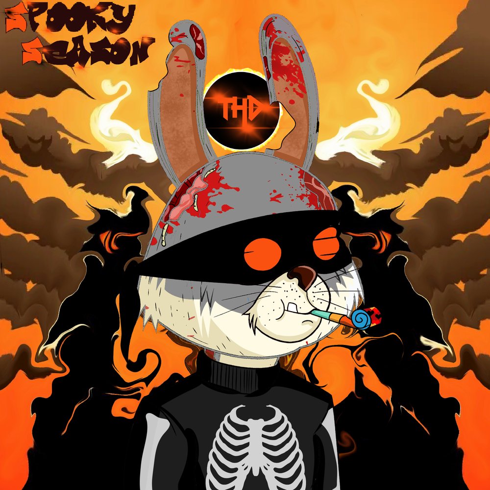 TheLazyBunnyNFT's tweet photo. 👀Spooky Season is Upon Us...come vibe in discord (link in bio) collect Karrots for each day throughout October you Hop in and be entered to win a Mystery Prize at the end of the Month. Like, Repost &amp; drop a pic of your favorite Halloween Character. 🧟‍♂️👻🎃
#LB4L LAZYBUNNY4LIFE https://t.co/t39pwYLRCw