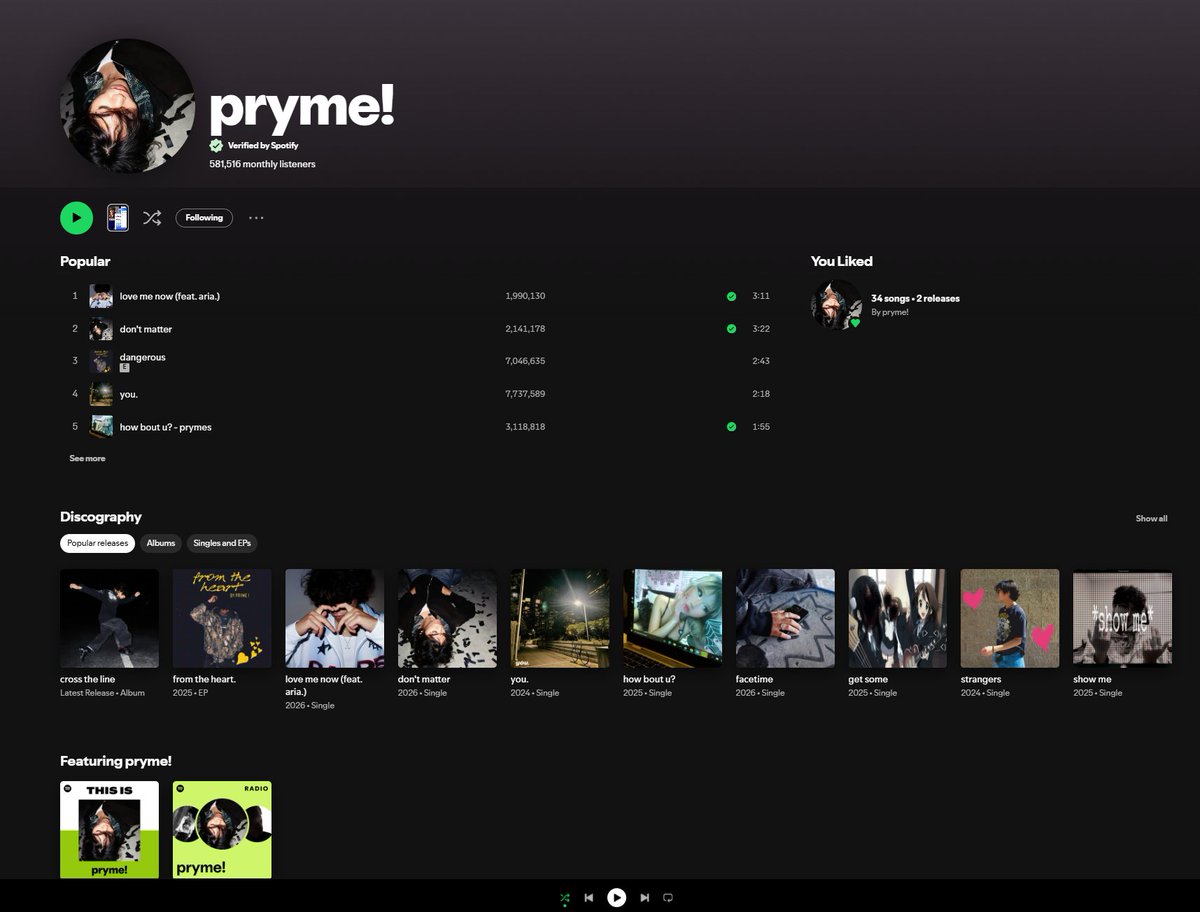 onlywoke1's tweet photo. album of the frickin decade #pryme https://t.co/SBqcXLiWD5