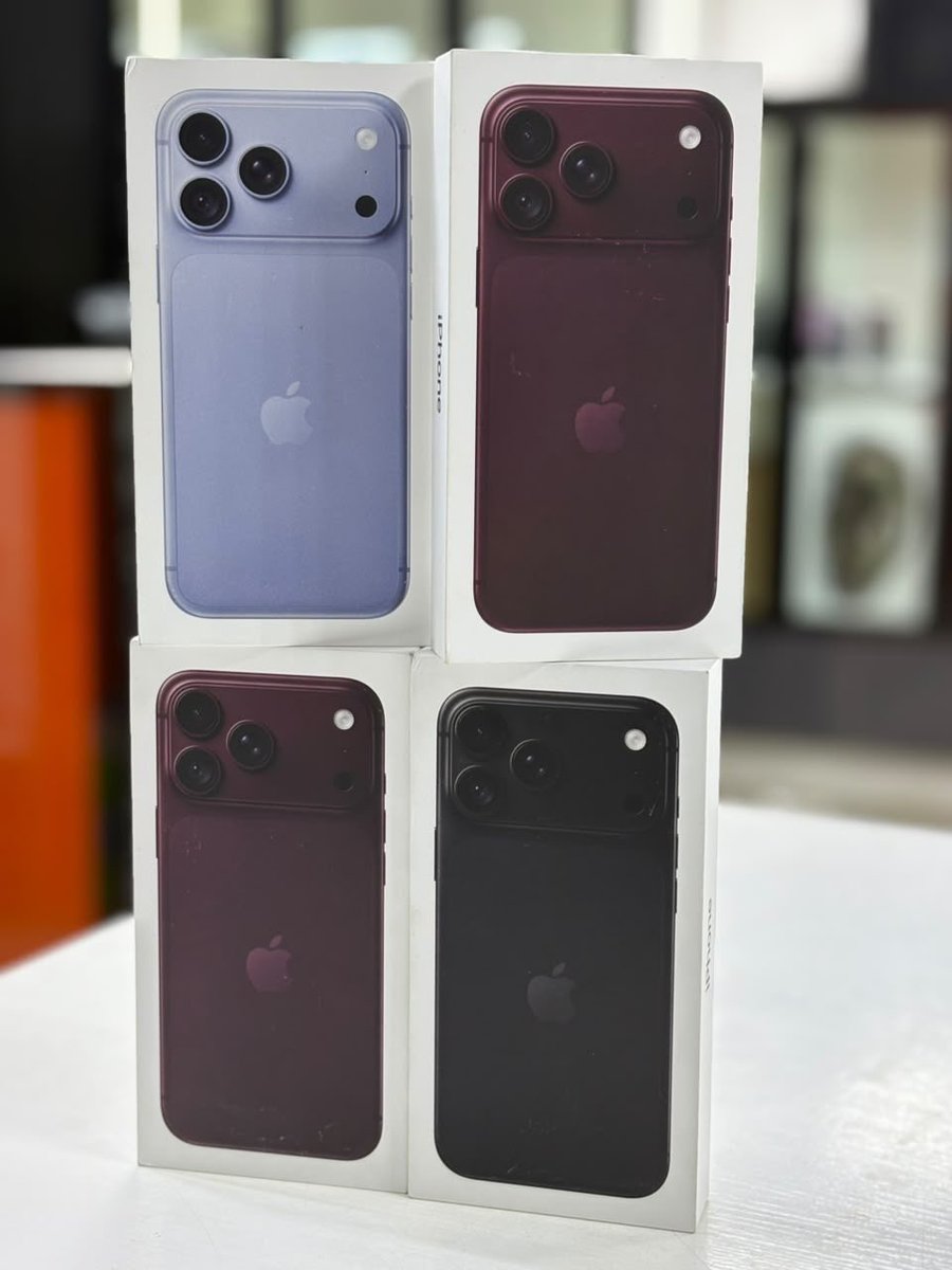 Gadgets_Bobo's tweet photo. New NonActive 18 Pro Max 256GB eSIM Unlocked Glacier 🇺🇸 

🔖2,350,000

New NonActive 18 Pro Max 512GB Physical &amp; eSIM Unlocked Burgundy 

🔖2,800,000 https://t.co/0RABMefi5d