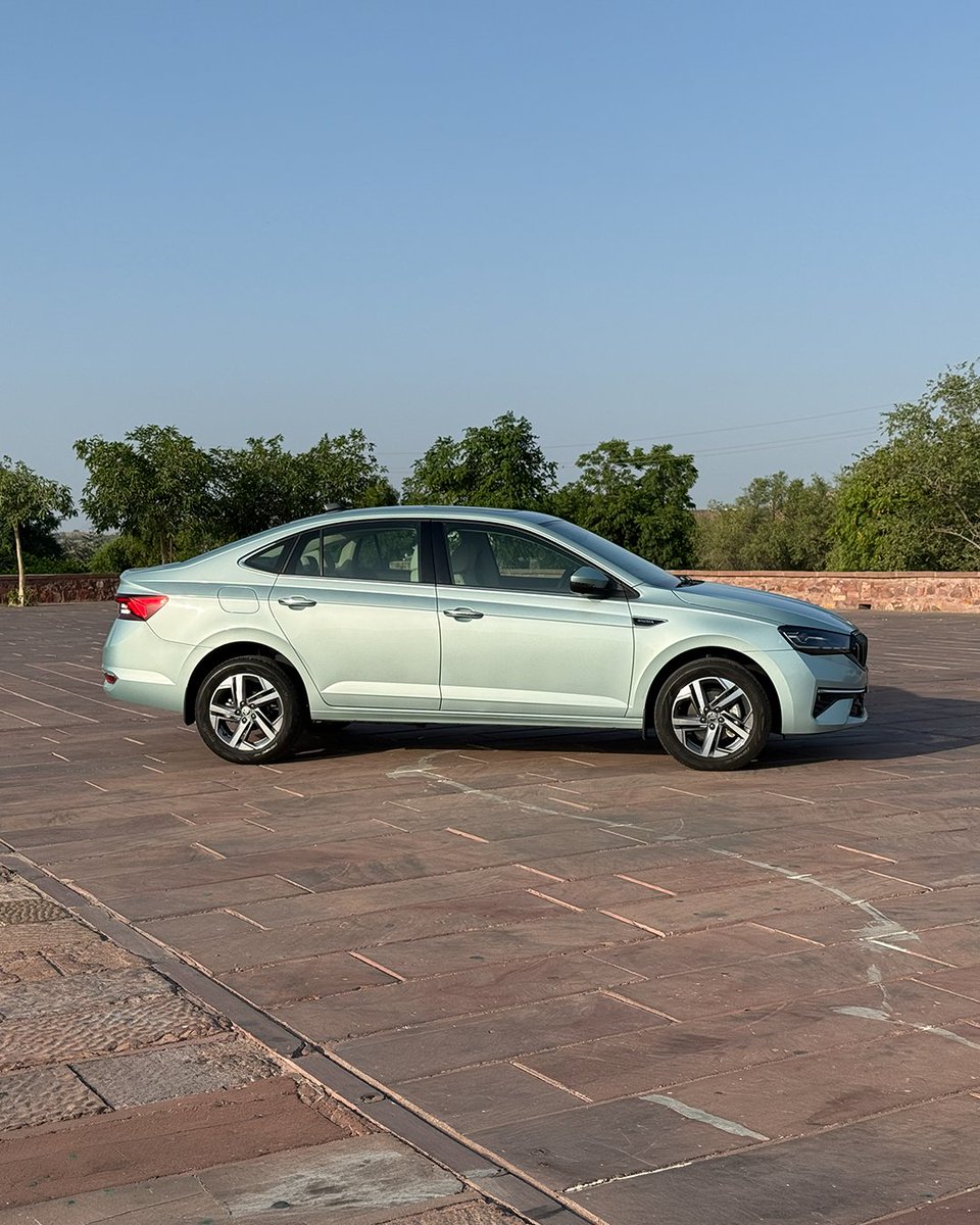 91wheels's tweet photo. 2026 Skoda Slavia, in a closer look. 👀

Updated design, familiar character. Swipe through the image gallery. 

@SkodaIndia 

#SkodaSlavia #SkodaIndia #NewSlavia #Sedan #SkodaCars https://t.co/GfQvli2OxE