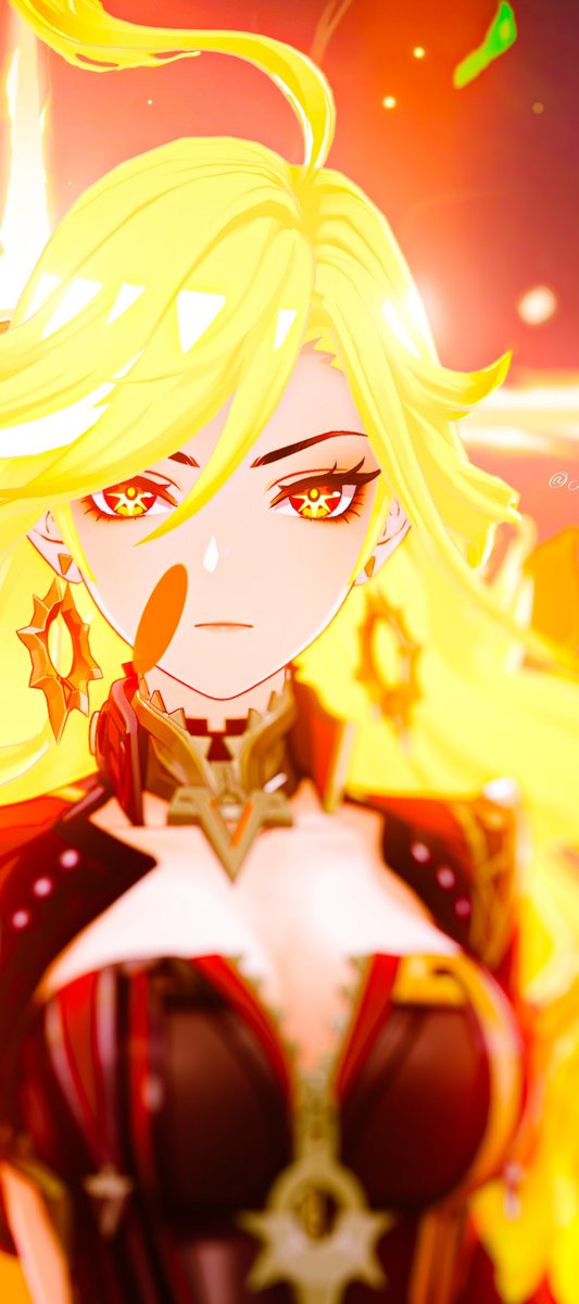 Kana_Miko3535's tweet photo. 『炎神』
#マーヴィカ #Mavuika #原神 #原神写真部 https://t.co/xfThxY5pes