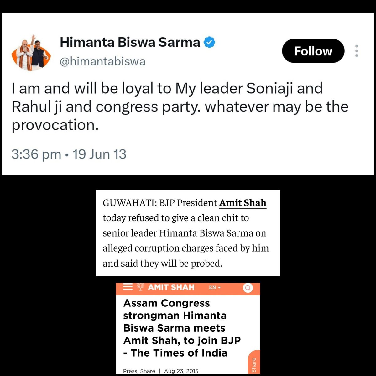 AAP4Assam's tweet photo. “Ek kachori, do samosa… Himanta Mama’r upor ki aru bharoxa! 😂👀 https://t.co/IdQ8UrflaB