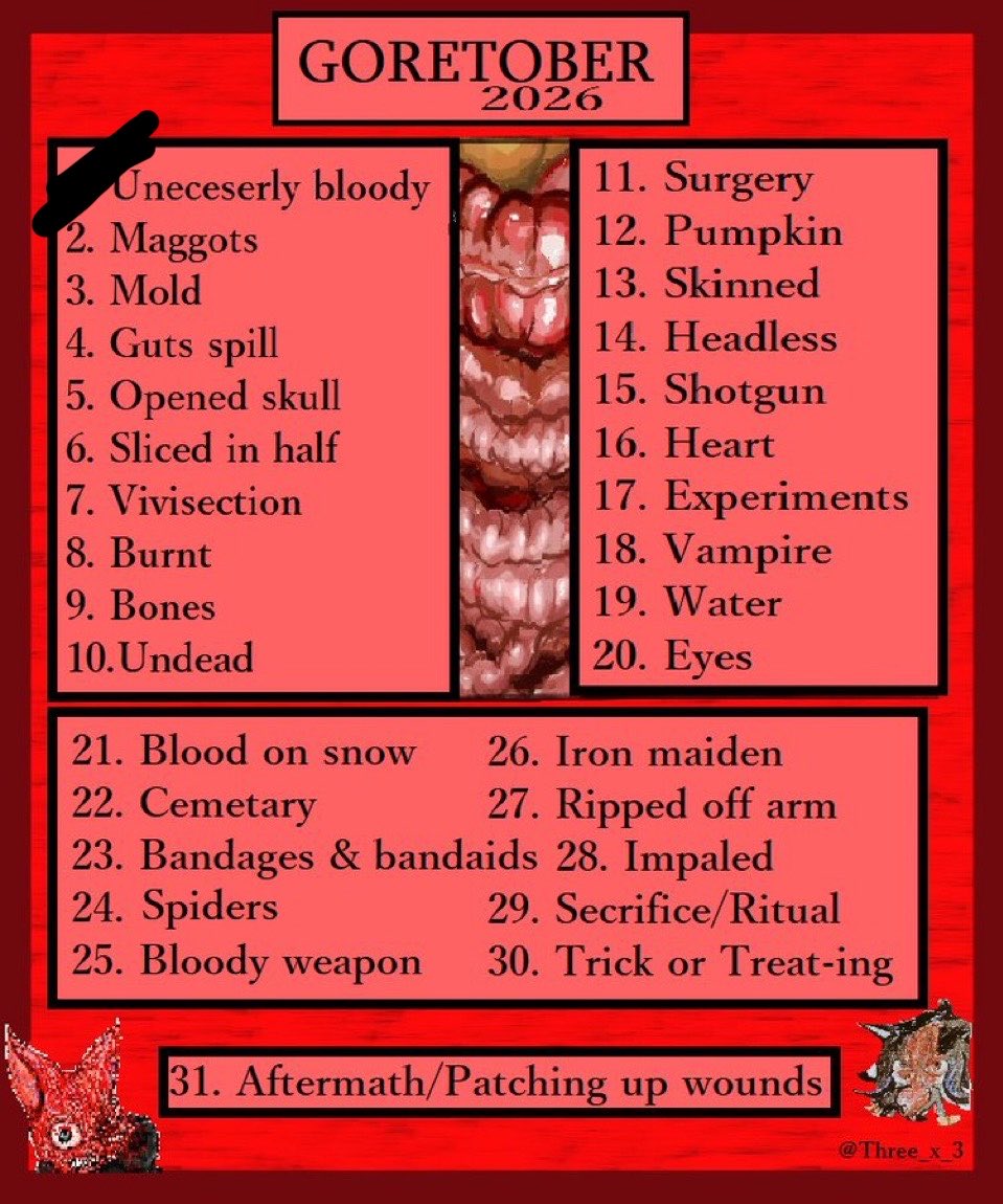 P3st_00's tweet photo. Ok  

#goretober #art https://t.co/tVW1qFfj60