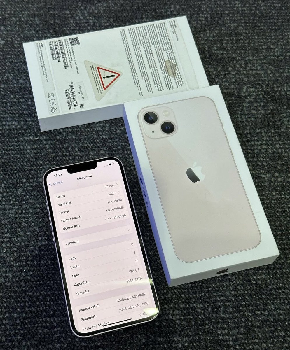 lisaaaawpmm6's tweet photo. Aku mau #wts IPhone 13  ibox 128 Gb
BH 90%
Fullset, NO minus ya cek sepuasnya!!!!!
COD Langsung depan rumah / BISA EPX
4.2 Aja nepisss!!! 
noted: Dijual Karna Lagi Butuh uang Cepat!
Serius langsung DM aku hehe timakasiiiii🌻 #zonauang #zonajajan https://t.co/h1qgBkrVIY