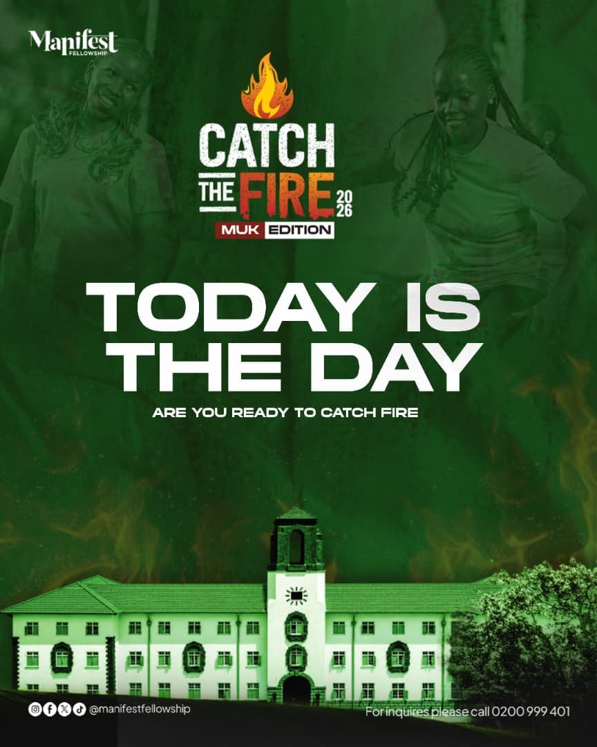 doraforchrist's tweet photo. Today we are at Impis Grounds Makerere
#CatchTheFire2026 https://t.co/q1FiPeDkaM