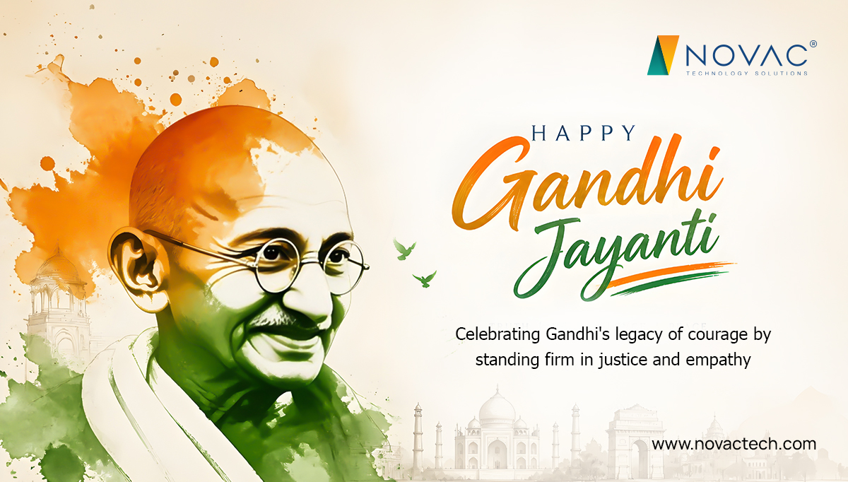 NovacTechnology's tweet photo. Mahatma Gandhi’s life reminds us that lasting change begins with conviction and a willingness to do what is right.

On Gandhi Jayanti, we reflect on his legacy and the values that continue to guide generations. May his principles inspire us to build a more compassionate world. https://t.co/MFPcsiS5tV