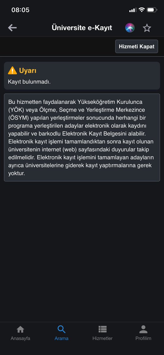 Veilatarot's tweet photo. Ortalığı birbirine katmak istemem ama NEDEN BÖYLE DİYOR E DEVLET #ektercih #ösym https://t.co/vSbp7AgecZ